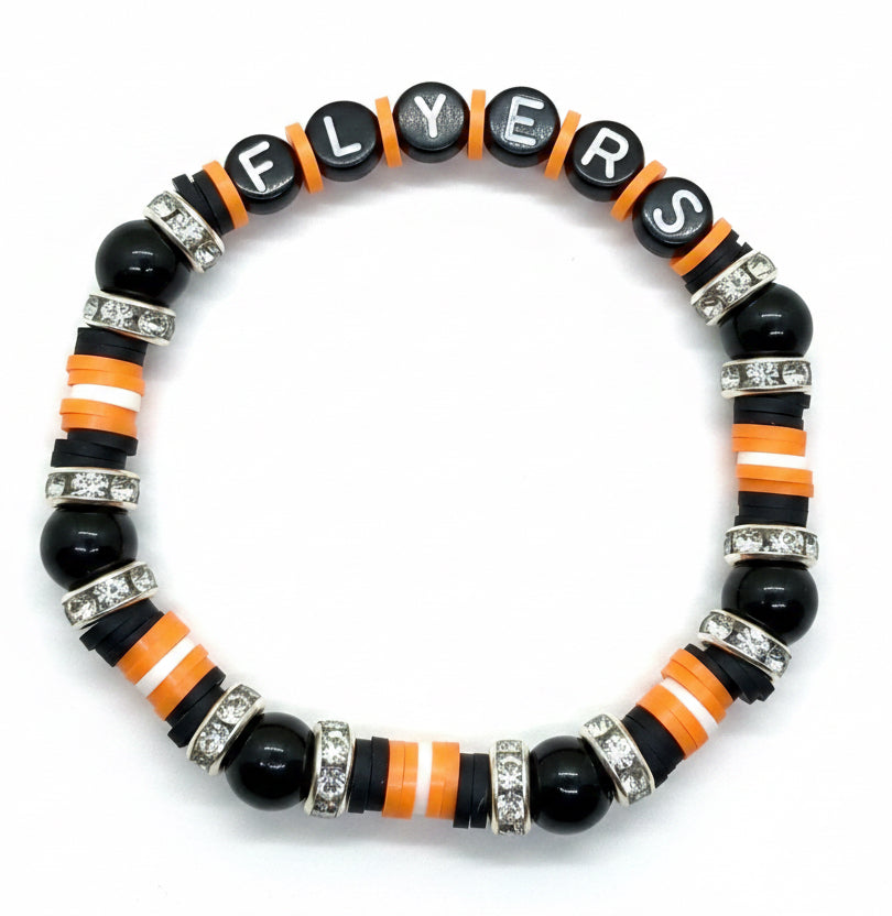 Flyers Black Bling Bracelet