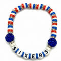 Sixers Red White & Blue Bracelet