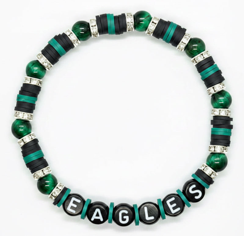 Eagles Green Tiger’s Eye Bracelet