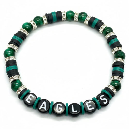 Eagles Green Tiger’s Eye Bracelet