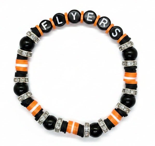 Flyers Black Bling Bracelet